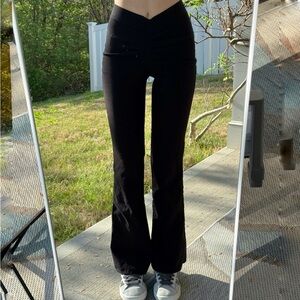 Black Women's Flared Pants